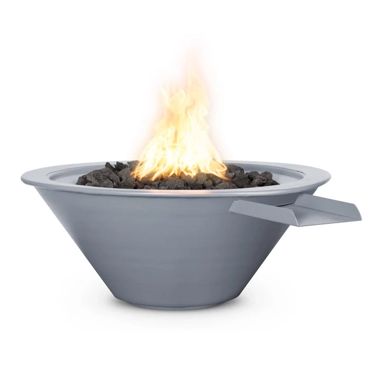 The Outdoor Plus-Cazo Fire & Water Bowl–Metal Powder Coat
