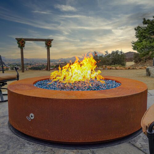The Outdoor Plus-Unity Fire Pit – 18″ Tall