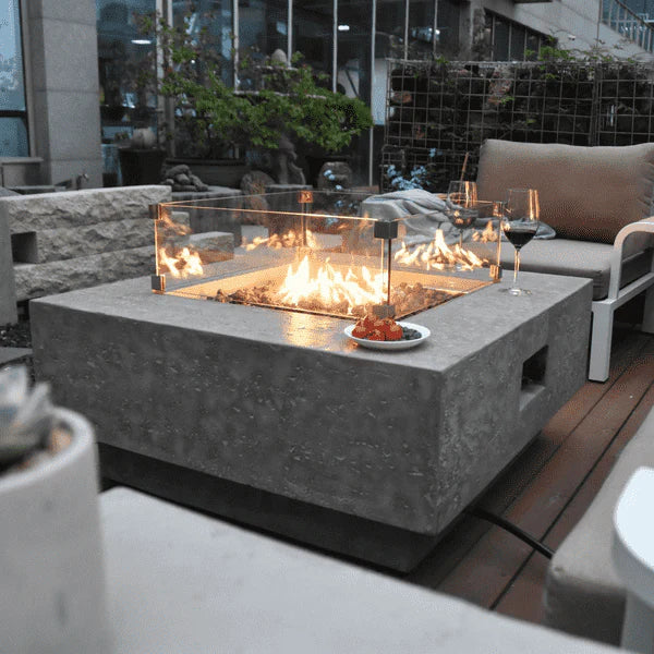 Elementi Manhattan Fire Table