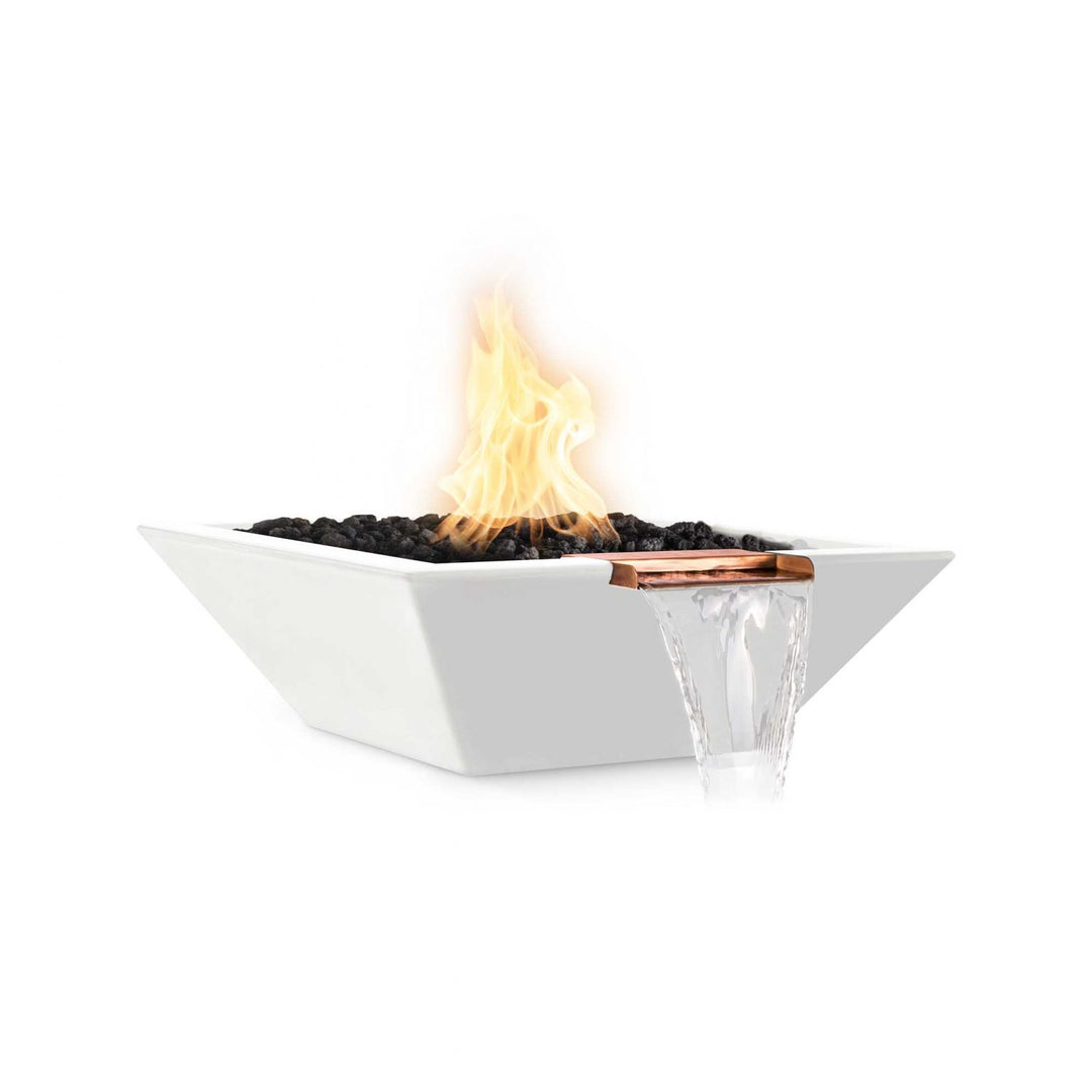 The Outdoor Plus-Maya Fire & Water Bowl–GFRC Concrete