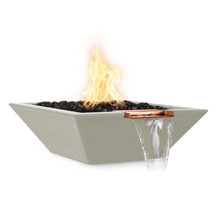 The Outdoor Plus-Maya Fire & Water Bowl–GFRC Concrete