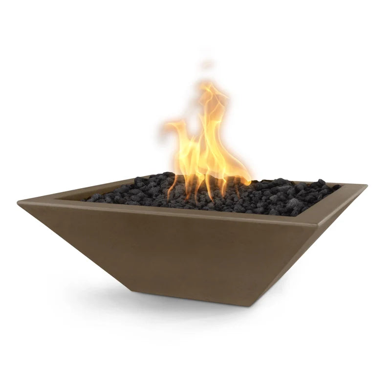 The Outdoor Plus-Maya Fire Bowl–GFRC Concrete