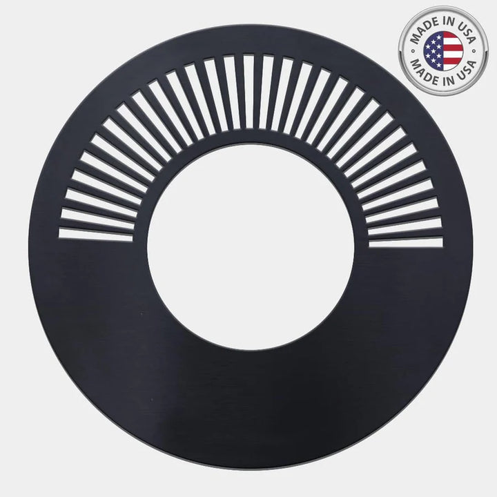 Arteflame Park Series — One-Piece CORTEN Steel Park Grill (30″ / 40″) with Half Griddle + Half Grill