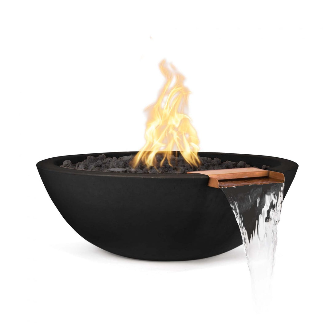 The Outdoor Plus-Sedona Fire & Water Bowl–GFRC Concrete