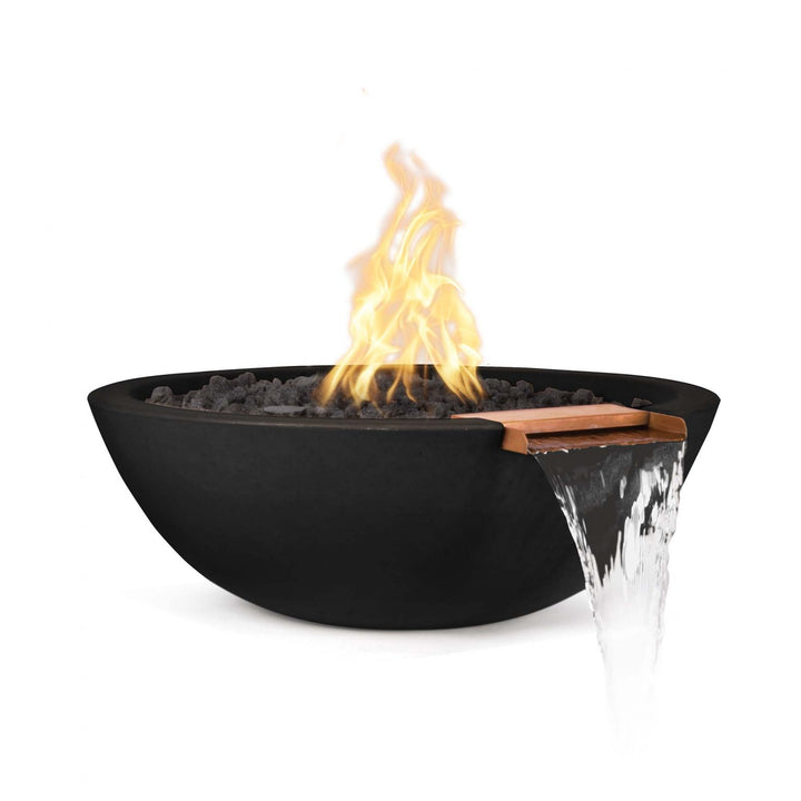 The Outdoor Plus-Sedona Fire & Water Bowl–GFRC Concrete