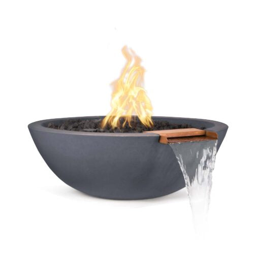 The Outdoor Plus-Sedona Fire & Water Bowl–GFRC Concrete