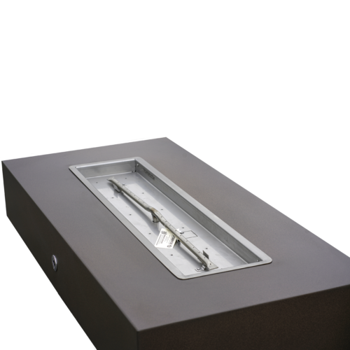 The Outdoor Plus-Coronado Fire Pit Rectangular Metal Powder Coat