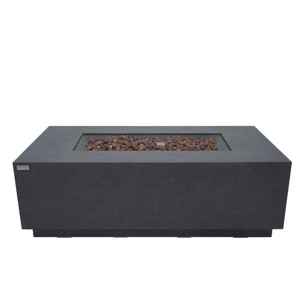 Elementi Andes Fire Table With Propane Tank Holder