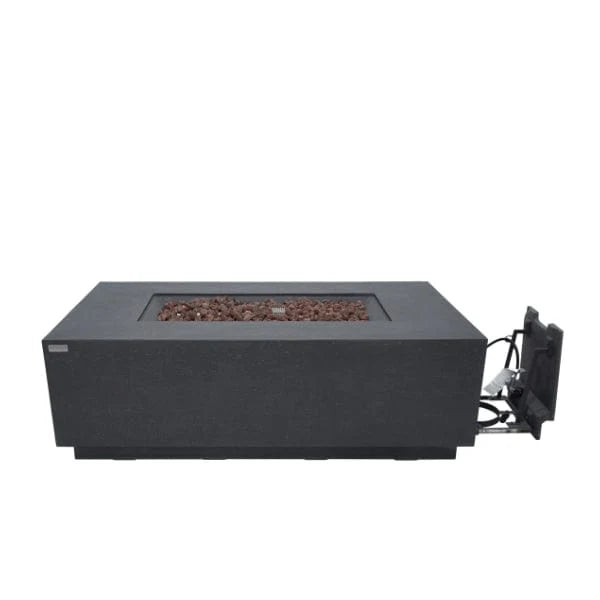 Elementi Andes Fire Table With Propane Tank Holder