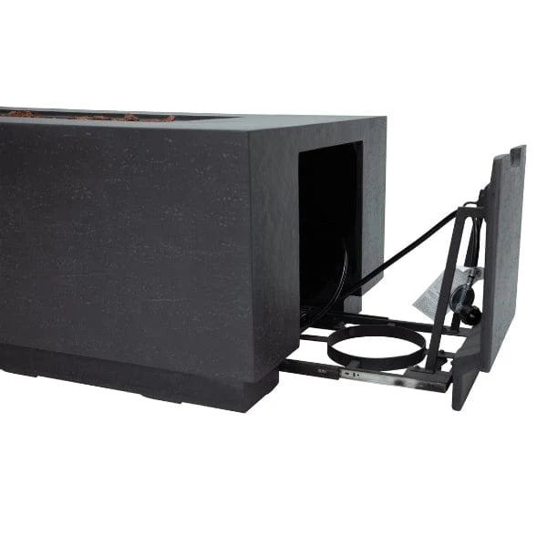 Elementi Andes Fire Table With Propane Tank Holder