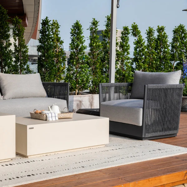 Elementi Outdoor Capri Rope Lounge Chair