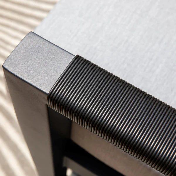 Elementi Outdoor Laguna Aluminum Lounge Chair - Wicker Armrests