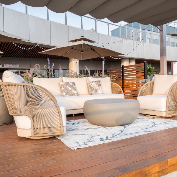 Elementi Outdoor Malibu Rope Sofa