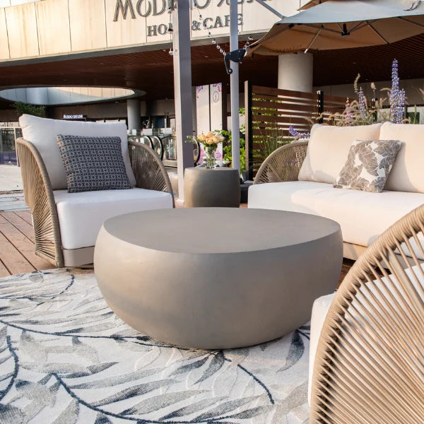 Elementi Outdoor Malibu Rope Swivel Chair