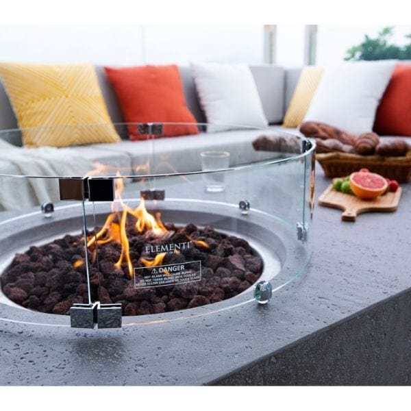 Elementi Metropolis Fire Table