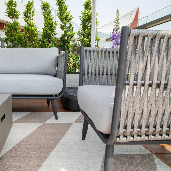 Elementi Outdoor Milano Rope Lounge Chair