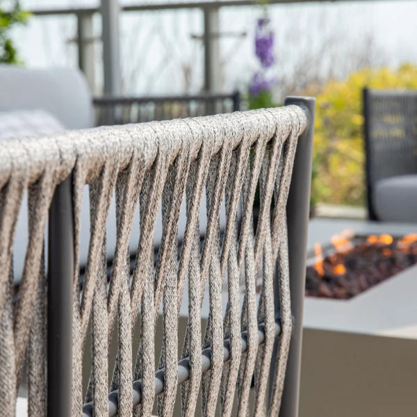 Elementi Outdoor Milano Rope Swivel Chair