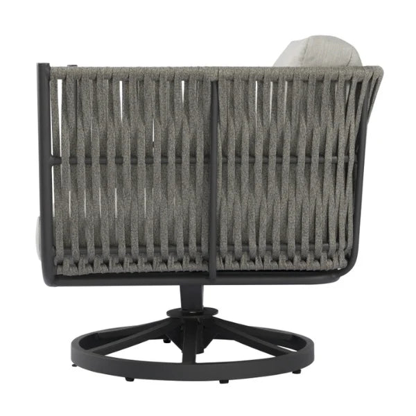 Elementi Outdoor Milano Rope Swivel Chair
