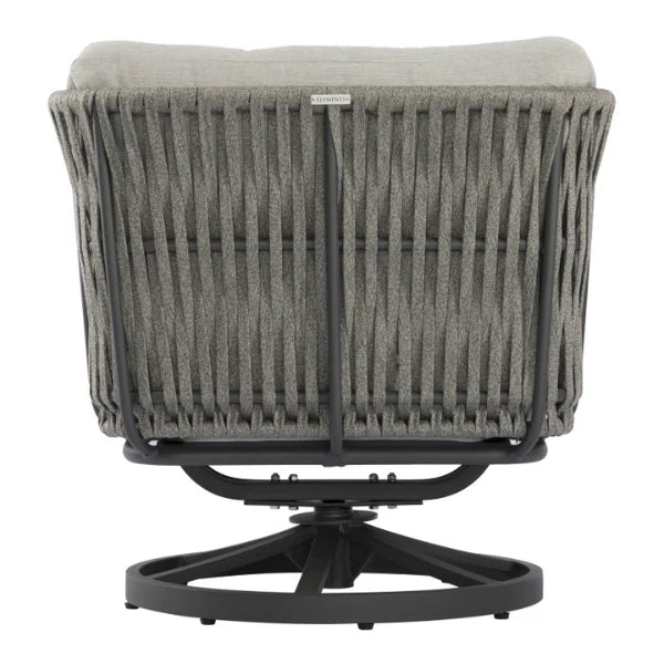 Elementi Outdoor Milano Rope Swivel Chair