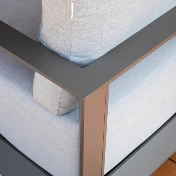 Elementi Outdoor Newport Aluminum Lounge Chair