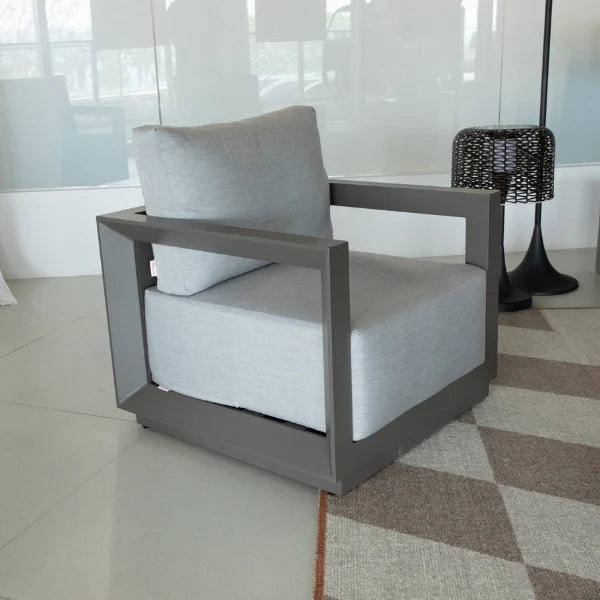 Elementi Outdoor Newport Aluminum Lounge Chair