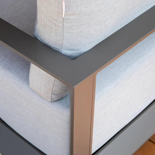 Elementi Outdoor Newport Aluminum Sofa