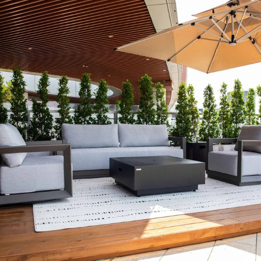 Elementi Outdoor Newport Aluminum Sofa