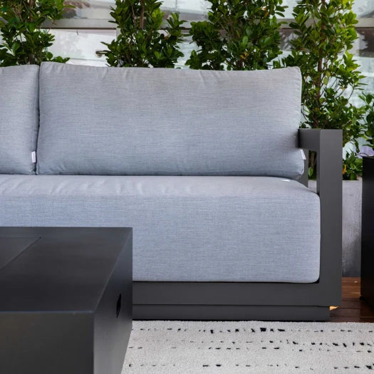 Elementi Outdoor Newport Aluminum Sofa