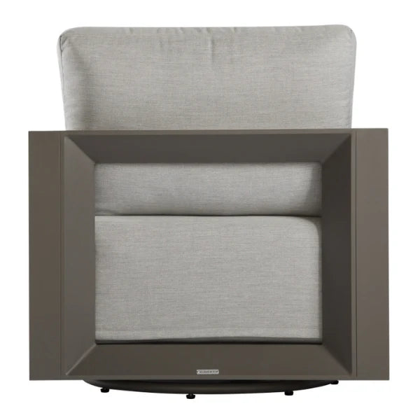 Elementi Outdoor Newport Aluminum Swivel Chair