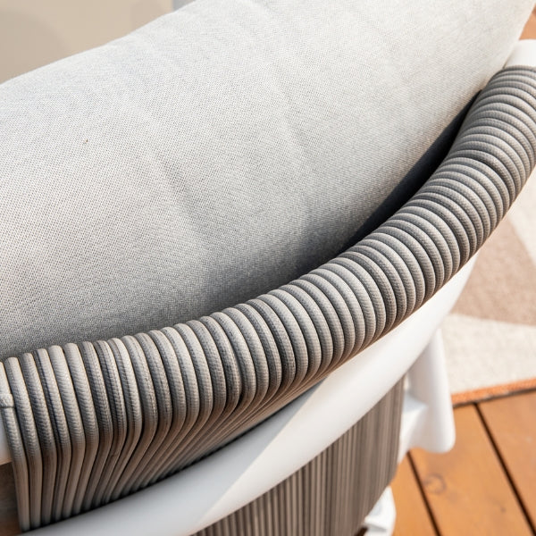 Elementi Outdoor Santorini Aluminum Lounge Chair