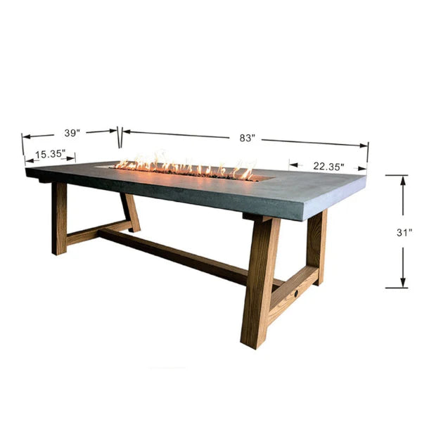 Elementi Sonoma Dining Table